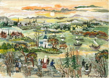 City-Dwellers in a Country Side. 2004