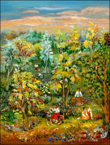 In a Garden. 2005