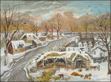 A Farm Yard n Winter. 2008 